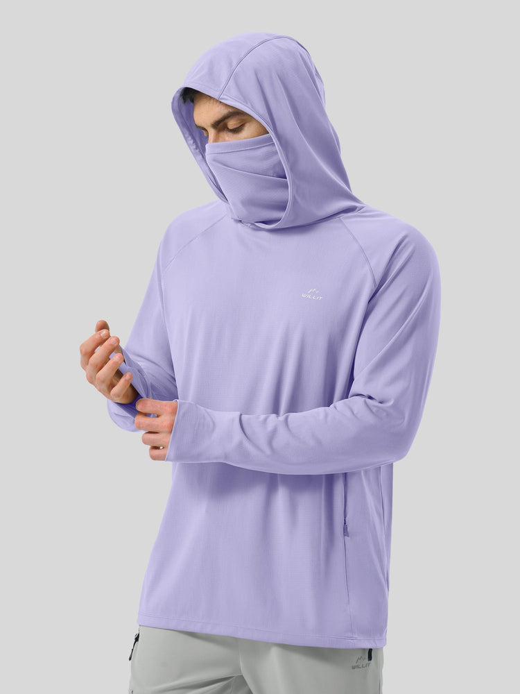 Men¡®s Aero Sun Long Sleeve Fishing Hoodie UPF 50+