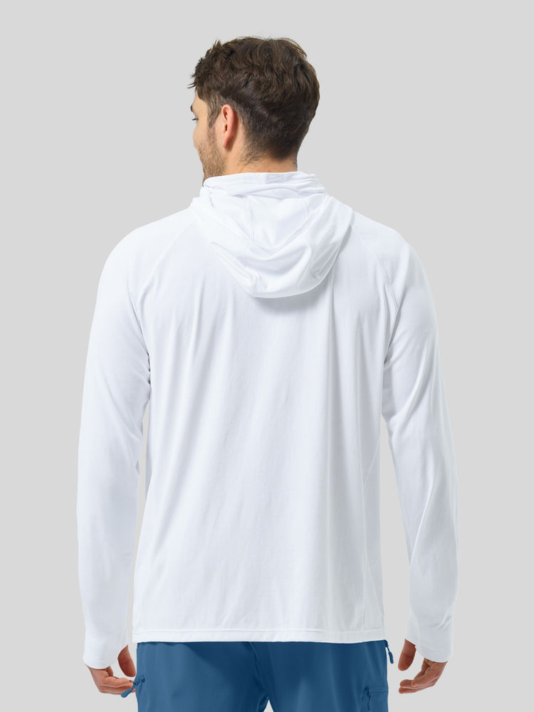 Men¡®s Aero Sun Long Sleeve Fishing Hoodie UPF 50+