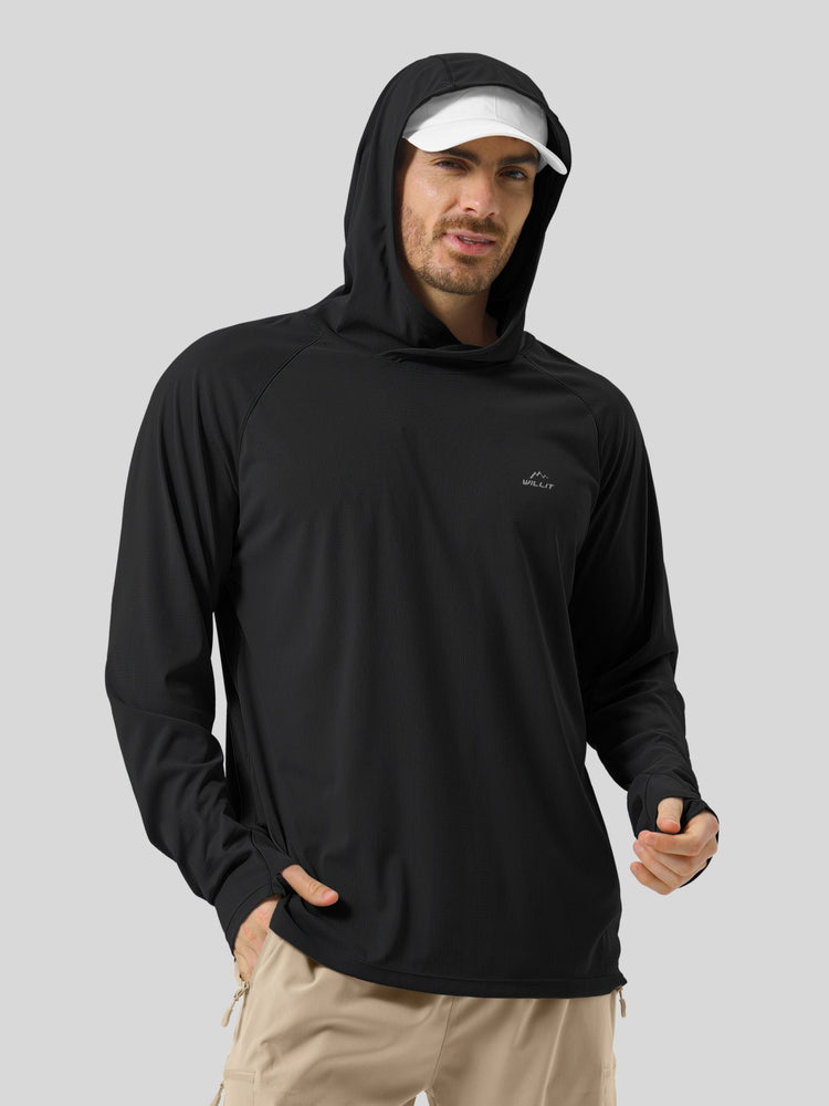 Men¡®s Aero Sun Long Sleeve Hoodie UPF 50+