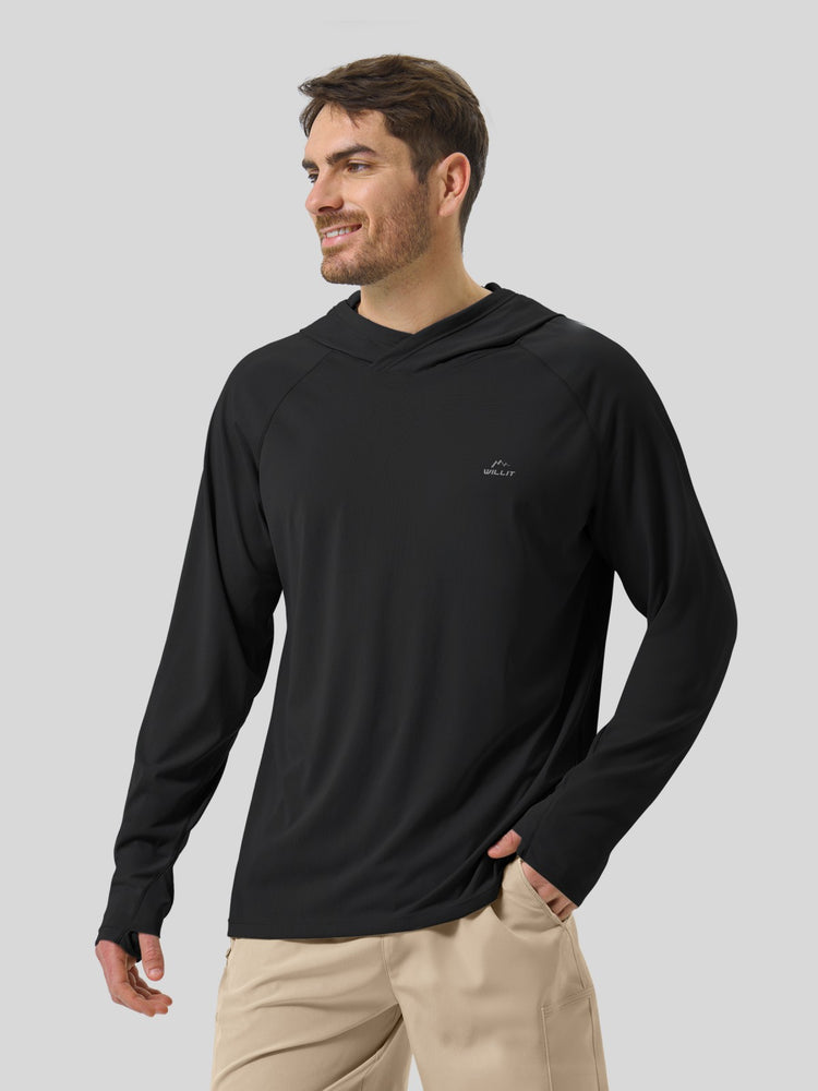 Men¡®s Aero Sun Long Sleeve Hoodie UPF 50+