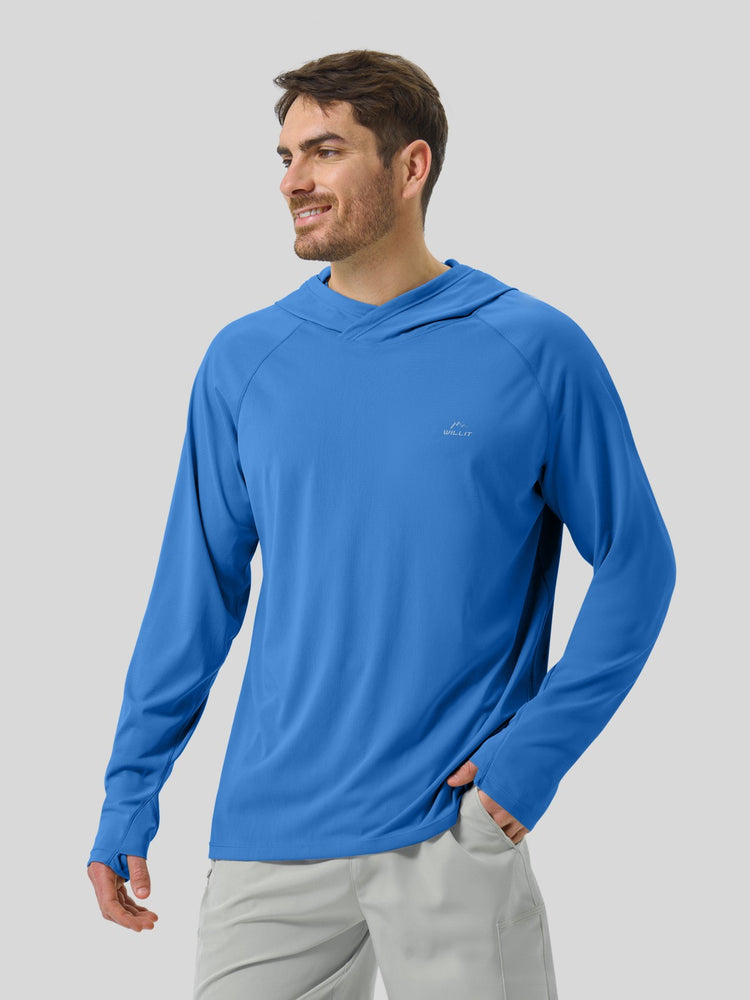 Men¡®s Aero Sun Long Sleeve Hoodie UPF 50+