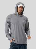 Men¡®s Aero Sun Long Sleeve Hoodie UPF 50+