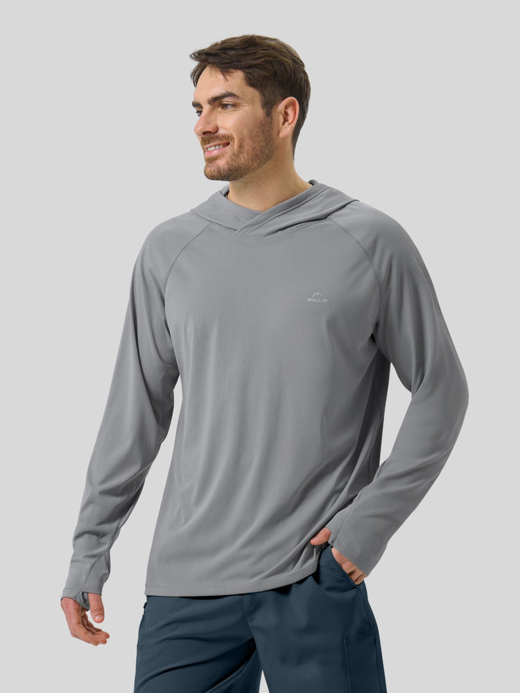 Men¡®s Aero Sun Long Sleeve Hoodie UPF 50+