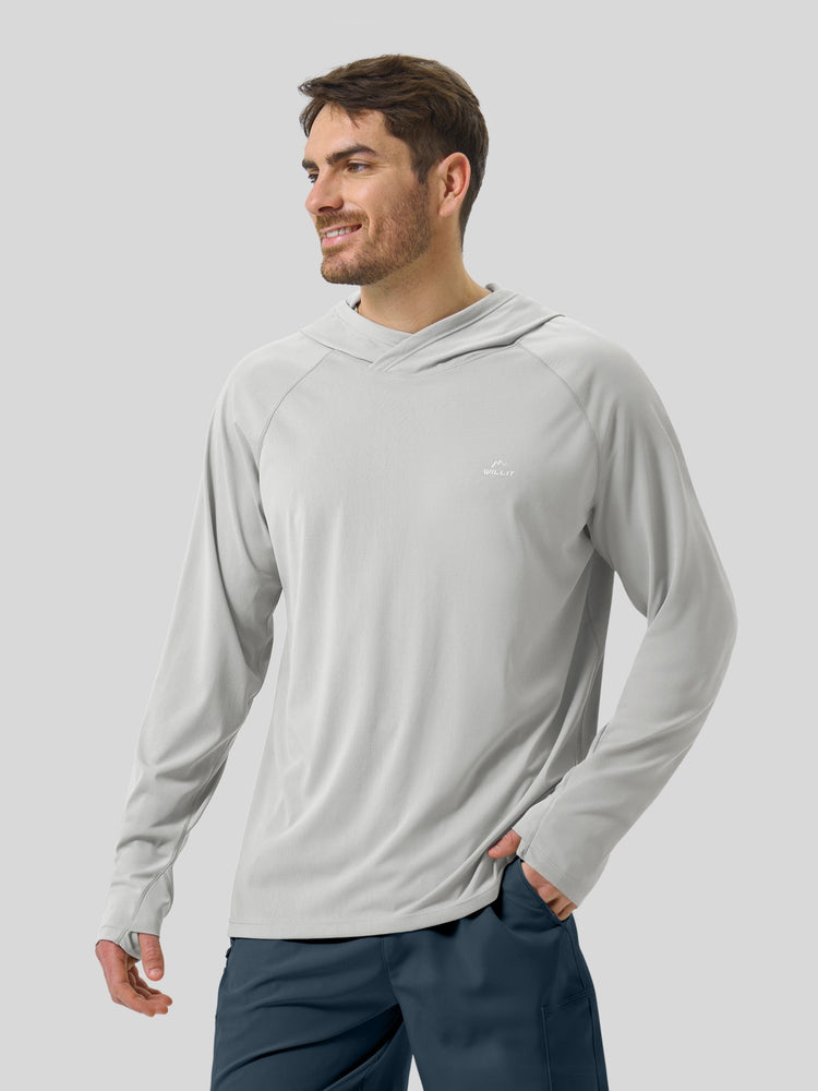Men¡®s Aero Sun Long Sleeve Hoodie UPF 50+