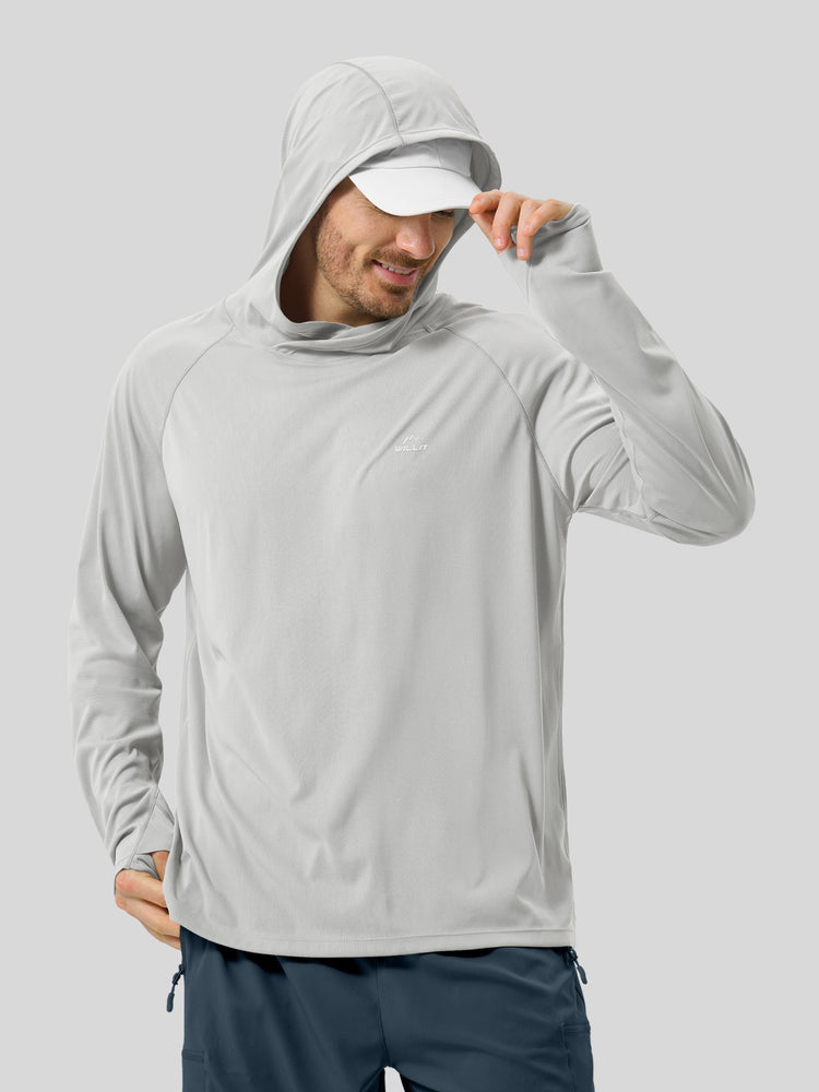 Men¡®s Aero Sun Long Sleeve Hoodie UPF 50+