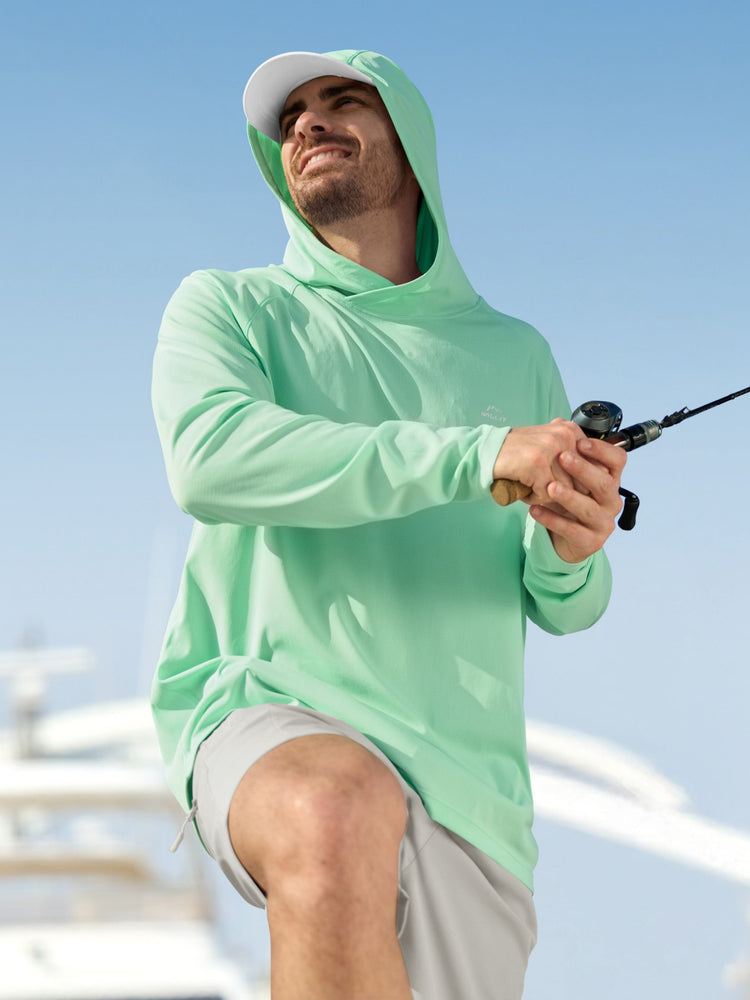 Men¡®s Aero Sun Long Sleeve Hoodie UPF 50+
