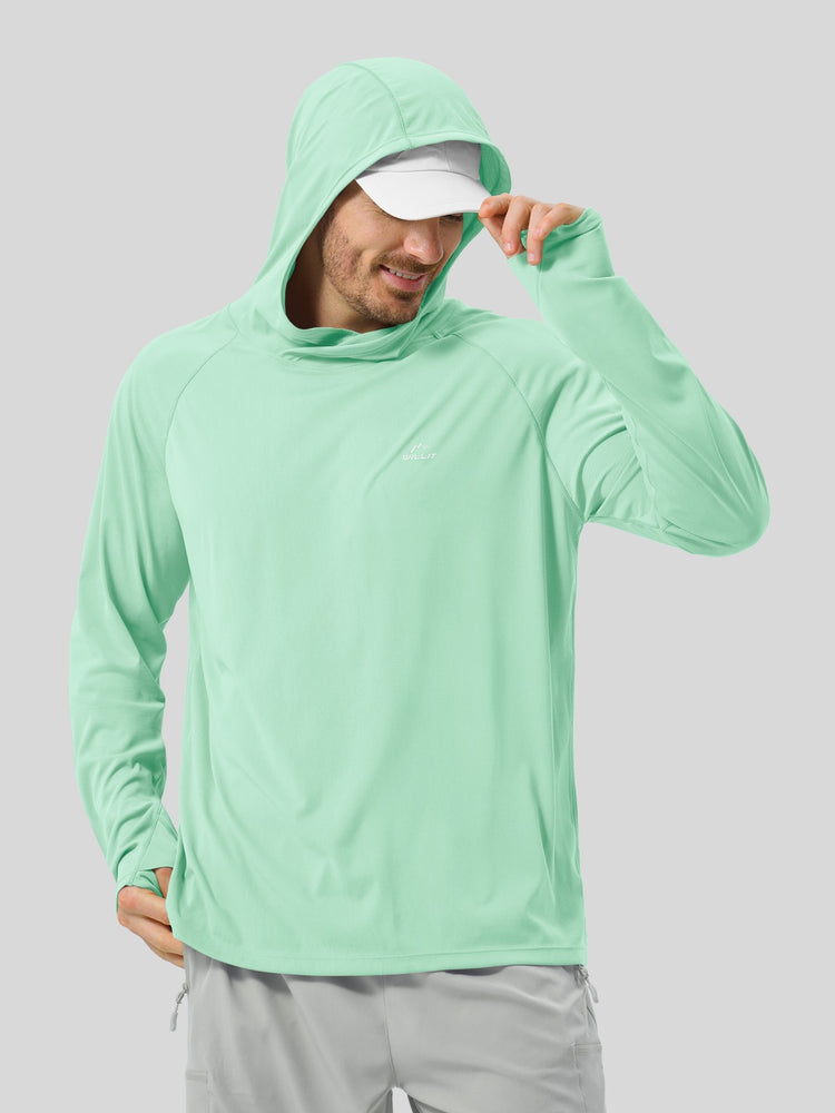 Men¡®s Aero Sun Long Sleeve Hoodie UPF 50+