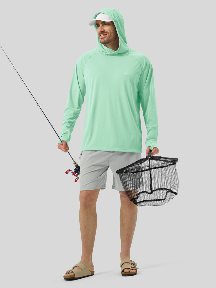 Men¡®s Aero Sun Long Sleeve Hoodie UPF 50+