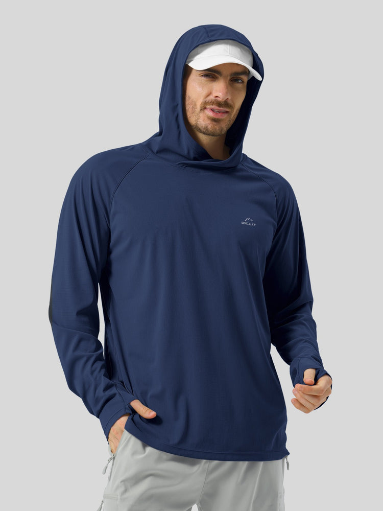 Men¡®s Aero Sun Long Sleeve Hoodie UPF 50+