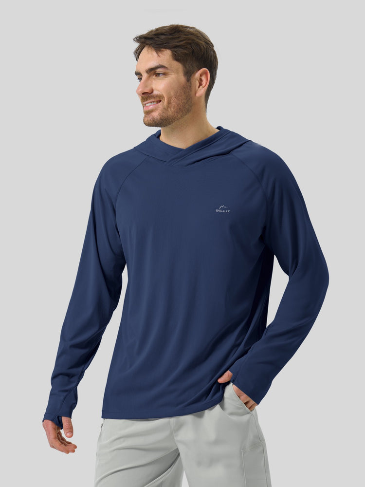 Men¡®s Aero Sun Long Sleeve Hoodie UPF 50+