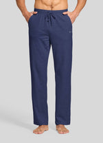 Men wearing cotton lounge pants 