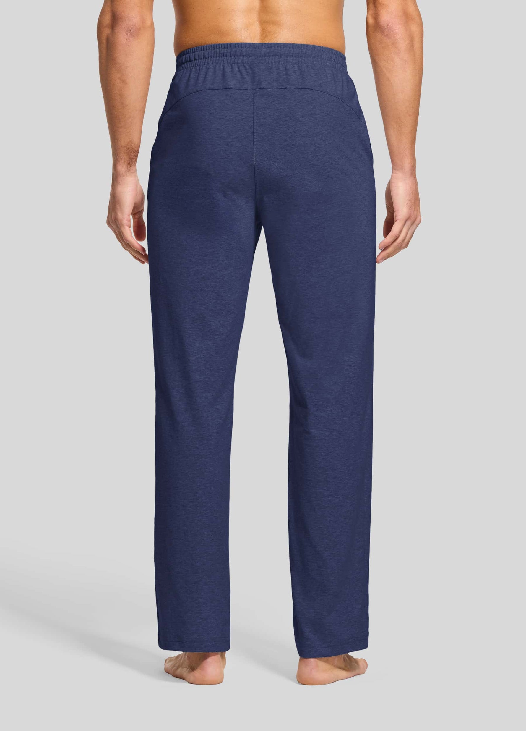 Men wearing cotton lounge pants 