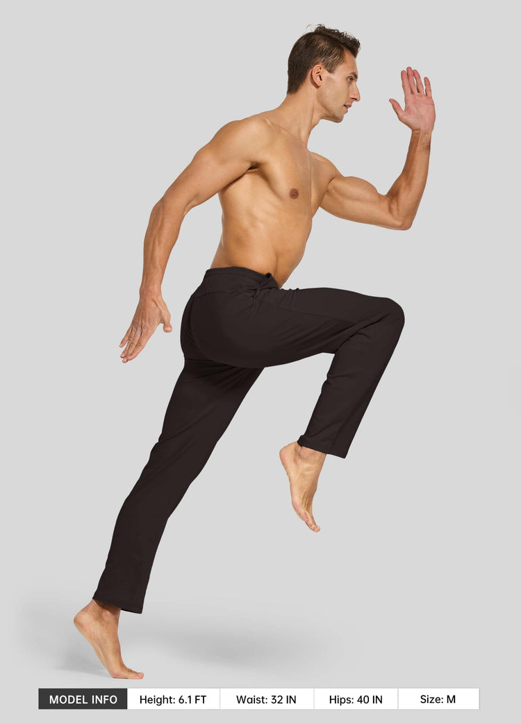 Men wearing cotton lounge pants 