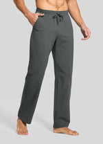 Men wearing casual cotton pants 