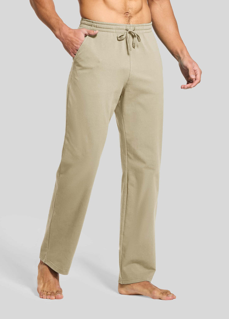 Men wearing casual cotton pants 