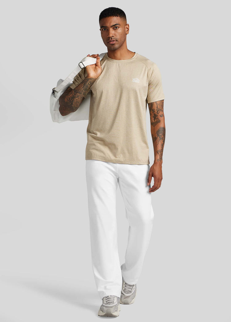 Men wearing casual cotton sweatpants 