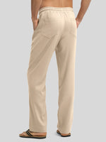 Willit Men's Casual Linen Drawstring Pants 30 In_
