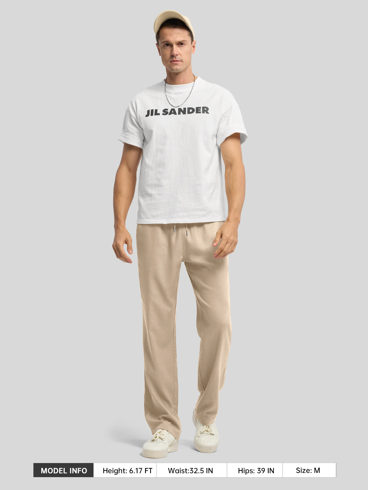 Willit Men's Casual Linen Drawstring Pants 30 In_