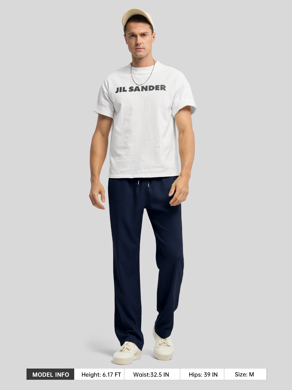 Willit Men's Casual Linen Drawstring Pants 30 In_