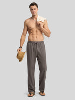 Willit Men's Casual Linen Drawstring Pants 30 In_