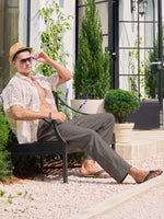 Willit Men's Casual Linen Drawstring Pants 30 In_