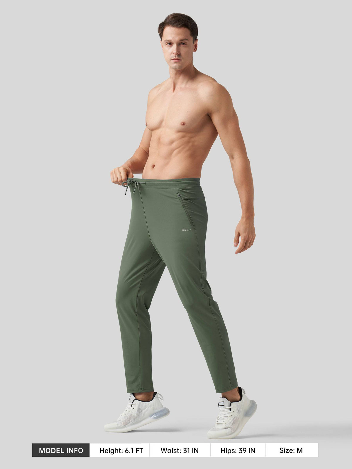 Willt Men's Cool-Dry Tapered 