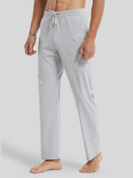 Person wearing gray sweatpants 