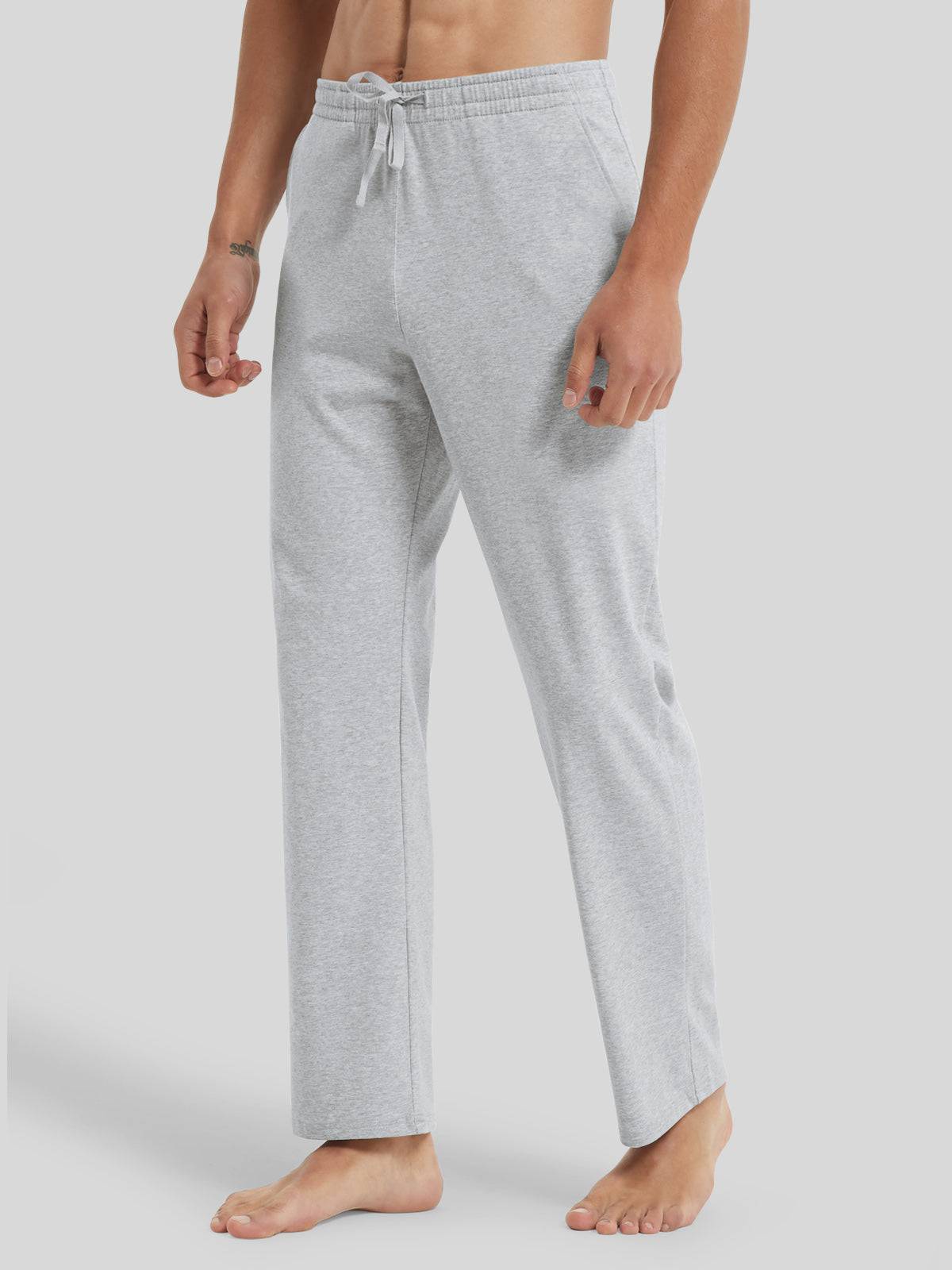 Person wearing gray sweatpants 