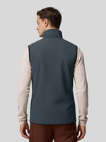 Willit Men's Softshell Vest Fleece Lined Outerwear_