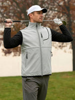 Willit Men's Softshell Vest Fleece Lined Outerwear_