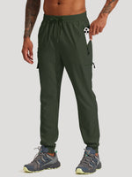 Men's Lightweight Cargo Hiking Running Joggers_