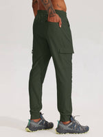 Men's Lightweight Cargo Hiking Running Joggers_