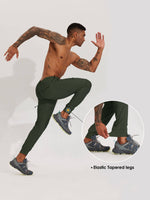 Men's Lightweight Cargo Hiking Running Joggers_