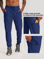 Men's Lightweight Cargo Hiking Running Joggers_