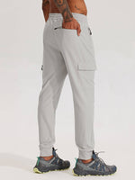 Men's Lightweight Cargo Hiking Running Joggers_