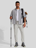 Men's Lightweight Cargo Hiking Running Joggers_