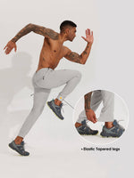 Men's Lightweight Cargo Hiking Running Joggers_