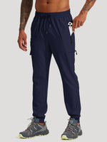 Men's Lightweight Cargo Hiking Running Joggers_
