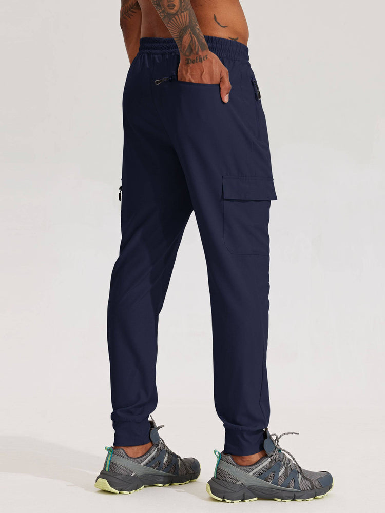 Men's Lightweight Cargo Hiking Running Joggers_
