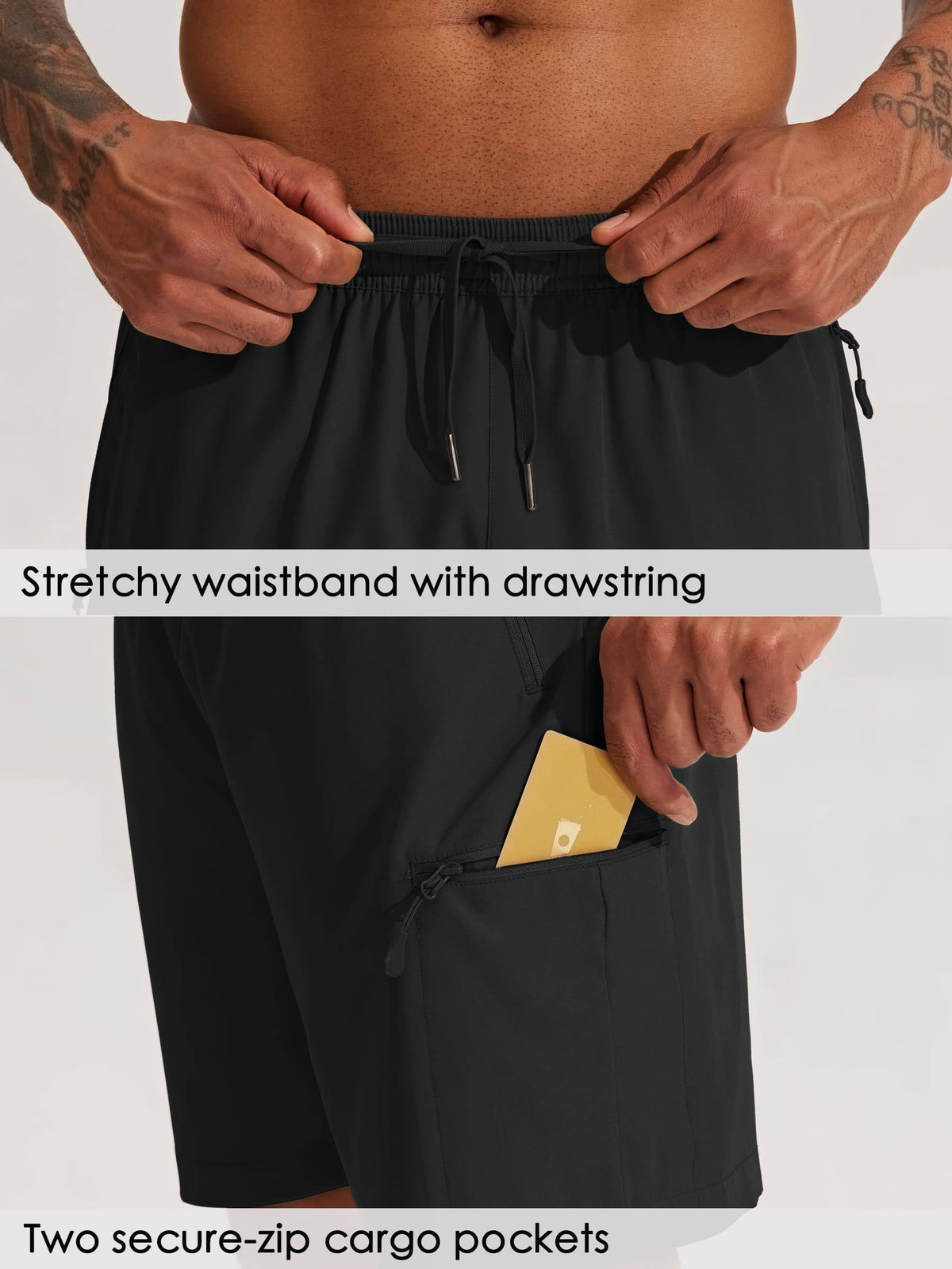 Men's Lightweight Cargo Shorts 7 Inch_