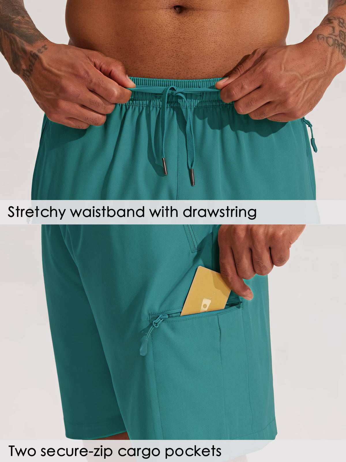 Men's Lightweight Cargo Shorts 7 Inch_