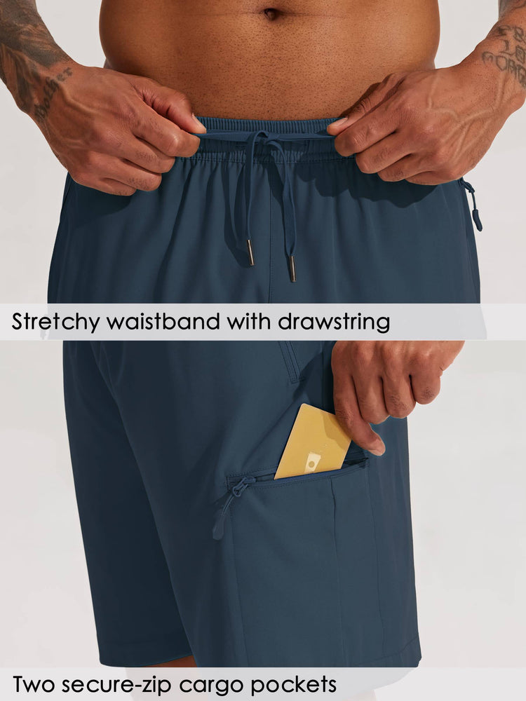 Men's Lightweight Cargo Shorts 7 Inch_