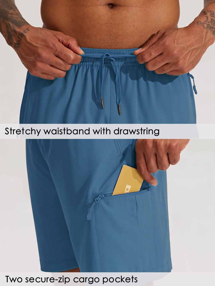 Men's Lightweight Cargo Shorts 7 Inch_