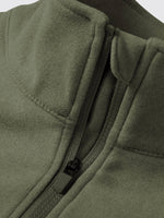 Willit Men's Fleece Pullover lightweight Sportswear_Laydown_