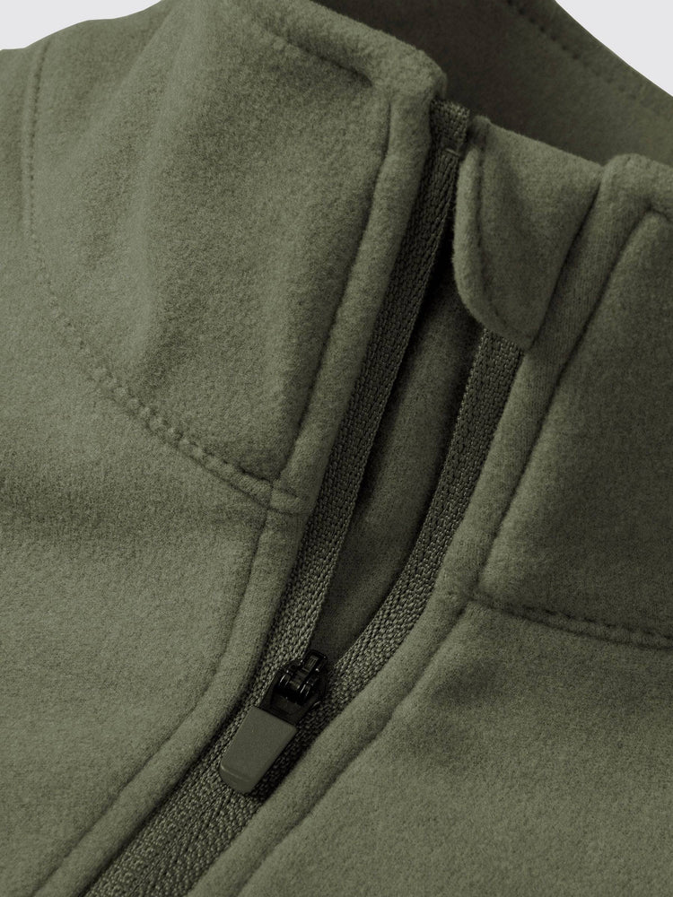 Willit Men's Fleece Pullover lightweight Sportswear_Laydown_