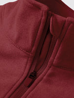 Willit Men's Fleece Pullover lightweight Sportswear_Laydown_
