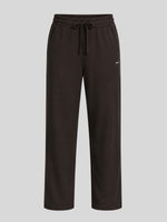 Men's heather sweatpants with an elastic drawstring waistband 