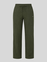 Men's heather sweatpants with an elastic drawstring waistband 