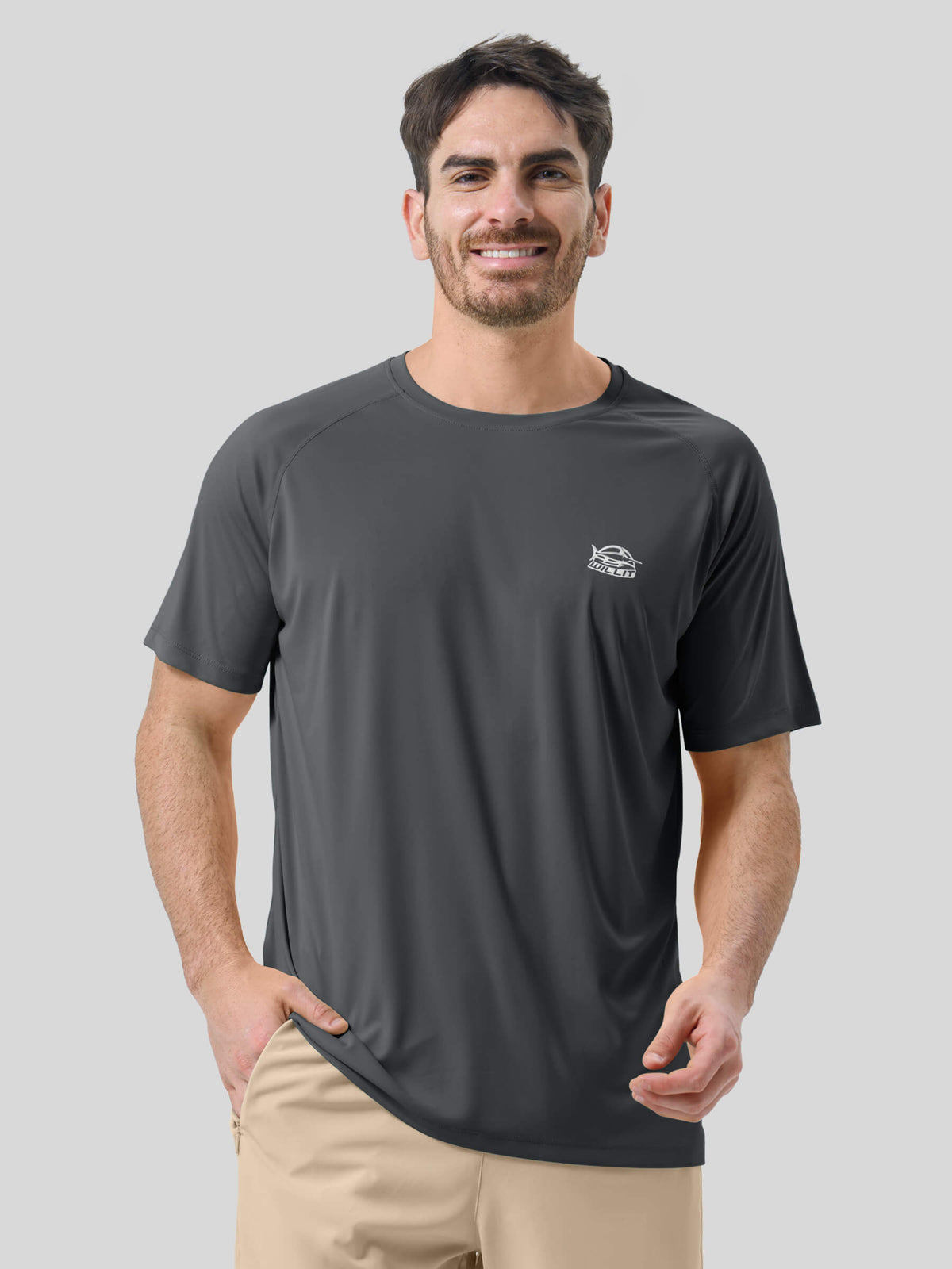 Willit Men's Sun Protection Fishing Shirt Short_