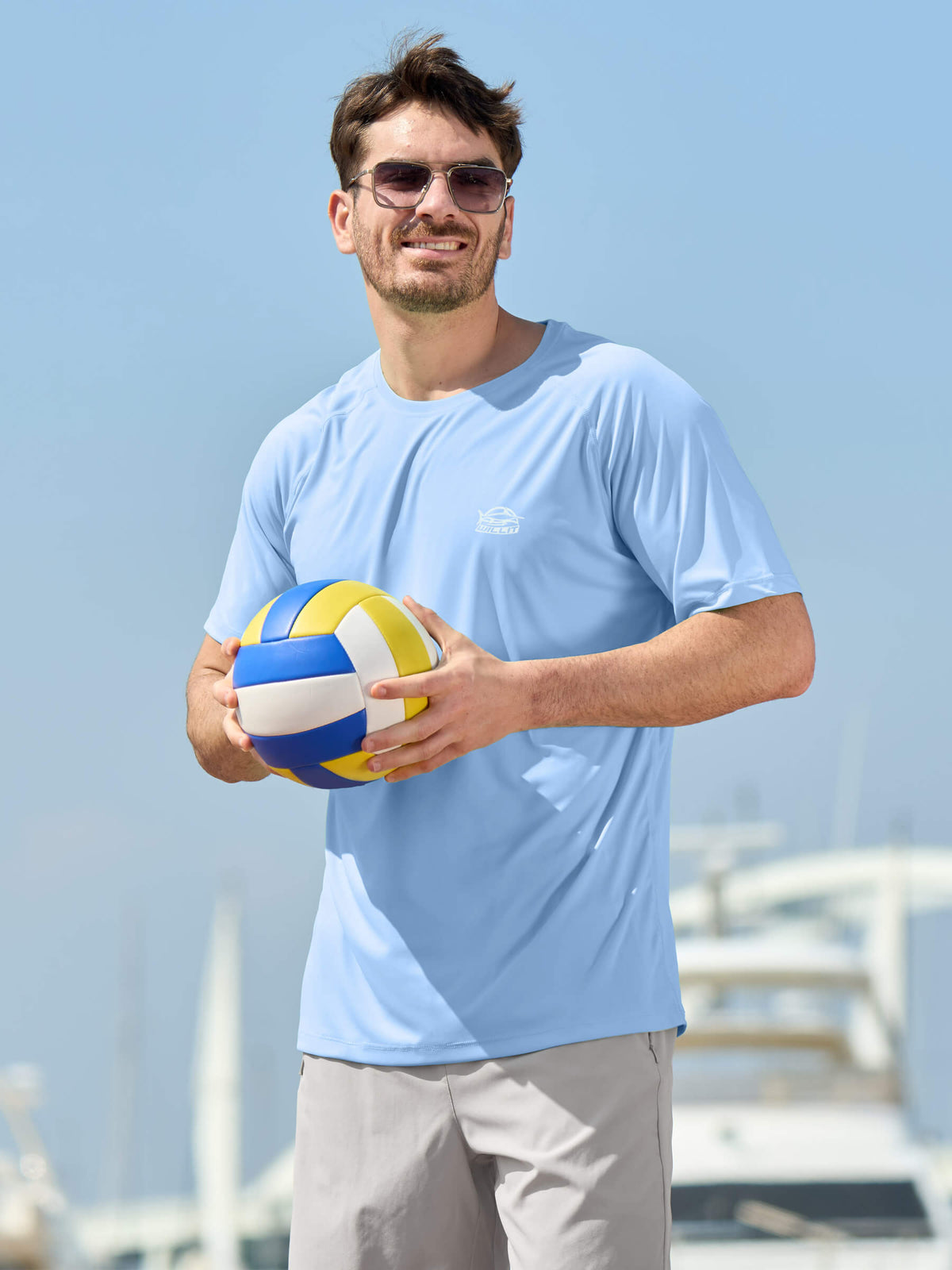 Willit Men's Sun Protection Fishing Shirt Short_